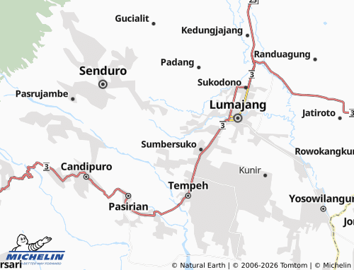 MICHELIN-Landkarte Sentul - ViaMichelin