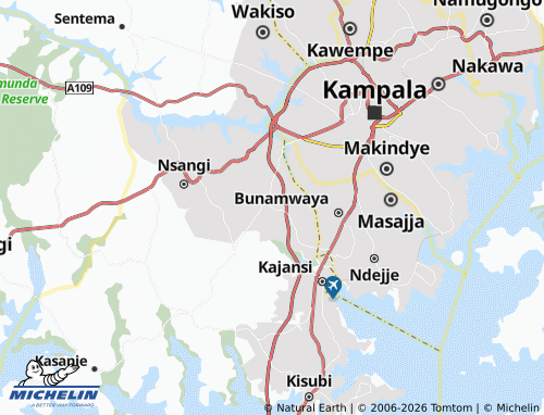MICHELIN Katale map - ViaMichelin
