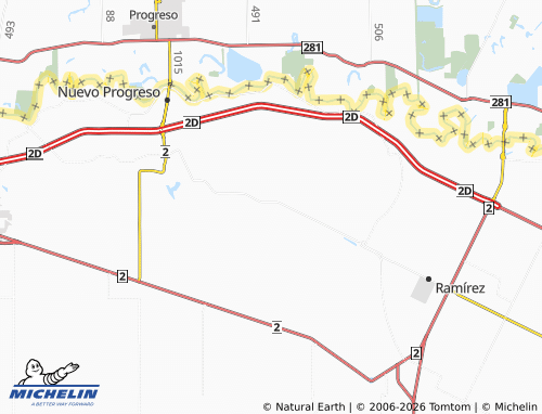 MICHELIN La Sierrita map - ViaMichelin