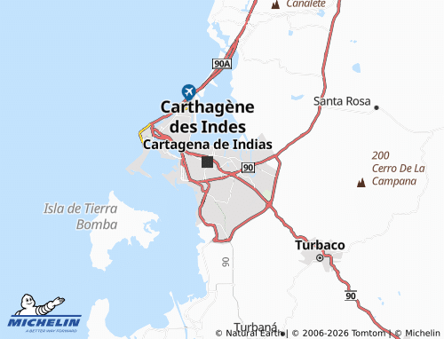 Carte MICHELIN La Floresta - ViaMichelin