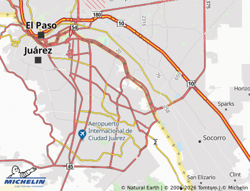 Mappa MICHELIN Pascual Ortiz Rubio - ViaMichelin