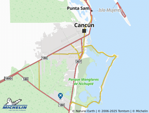 MICHELIN Paraíso Villas map - ViaMichelin