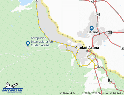Mappa MICHELIN 5 de Mayo - ViaMichelin
