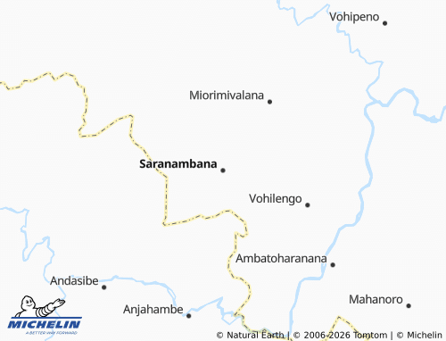 Mappa MICHELIN Saranambana - ViaMichelin
