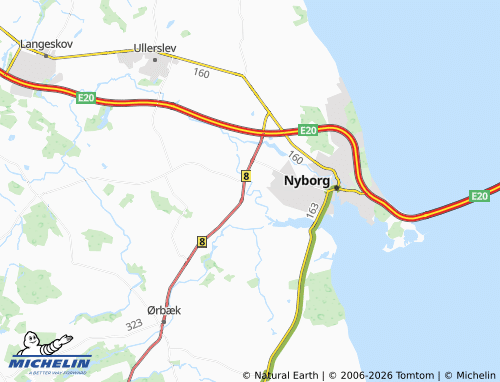 Mappa MICHELIN Vindinge - ViaMichelin