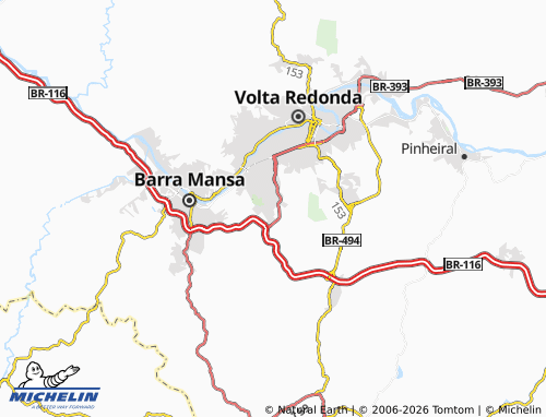 Mappa MICHELIN São Carlos - ViaMichelin