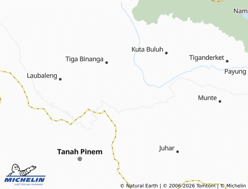 MICHELIN Kuta Buara map - ViaMichelin