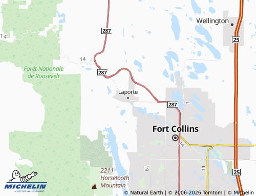 Mapa MICHELIN Laporte - ViaMichelin