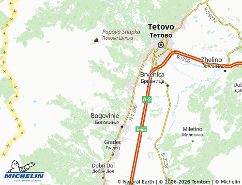 Mapa MICHELIN Novake - ViaMichelin