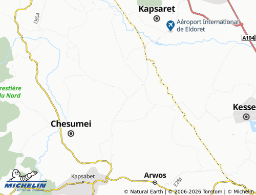 Mapa MICHELIN Cheptarit - ViaMichelin