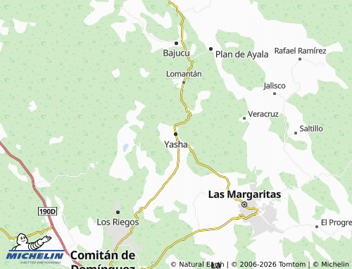 Mappa MICHELIN Yasha - ViaMichelin