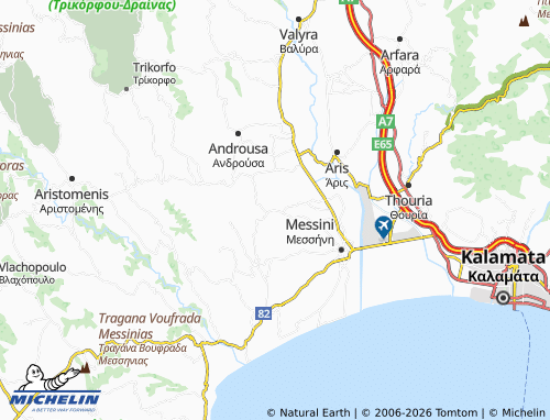 MICHELIN Pilalistra map - ViaMichelin