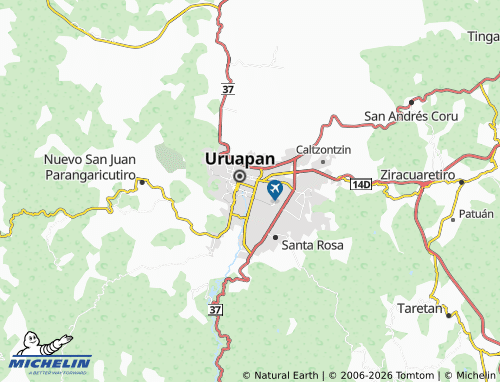 Mappa MICHELIN La Magdalena - ViaMichelin