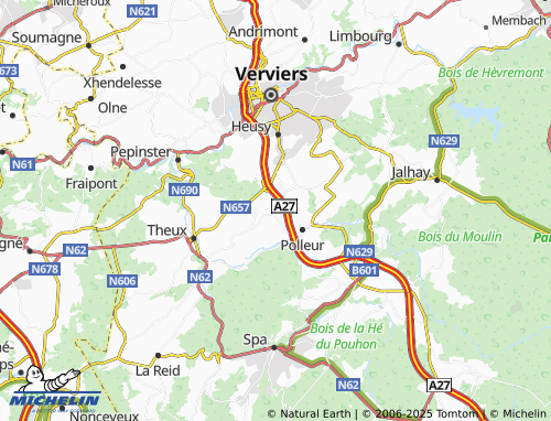 MICHELIN Fays map - ViaMichelin