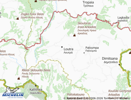 MICHELIN Litharos map - ViaMichelin