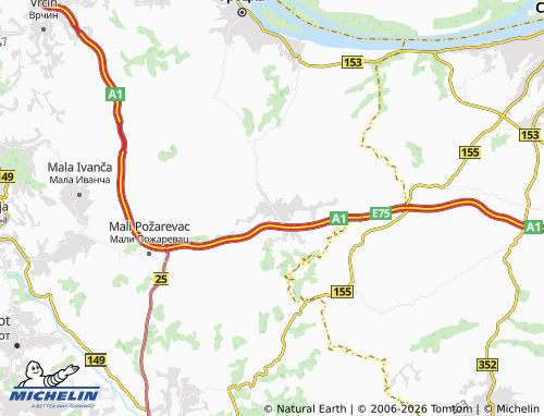 Carte MICHELIN Umčari - ViaMichelin