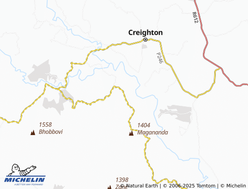 MICHELIN Ndumakude map - ViaMichelin