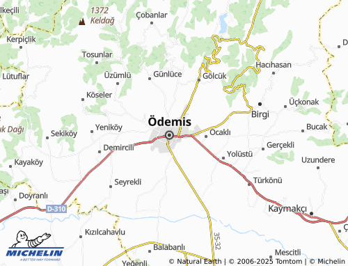 MICHELIN Atatürk map - ViaMichelin