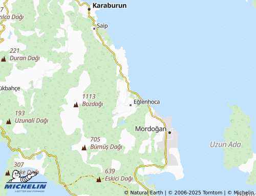 MICHELIN İnecik map - ViaMichelin