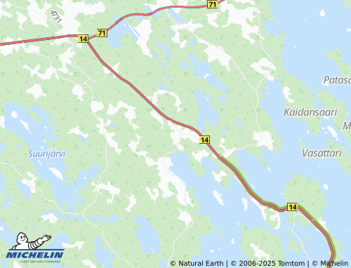 MICHELIN-Landkarte Pausunmäki - ViaMichelin
