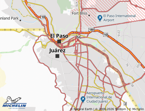 Mapa MICHELIN Burócrata - ViaMichelin