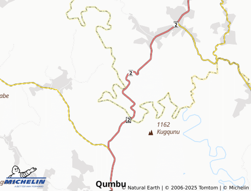 MICHELIN Luwandlana map - ViaMichelin