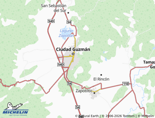 Carte MICHELIN Lomas Altas - ViaMichelin