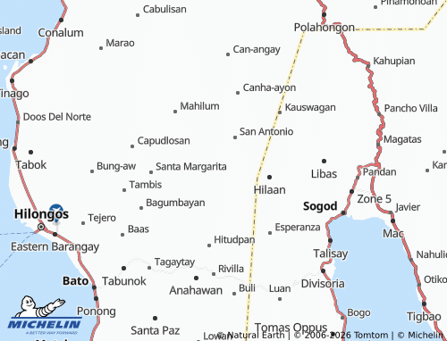 MICHELIN Cacao map - ViaMichelin