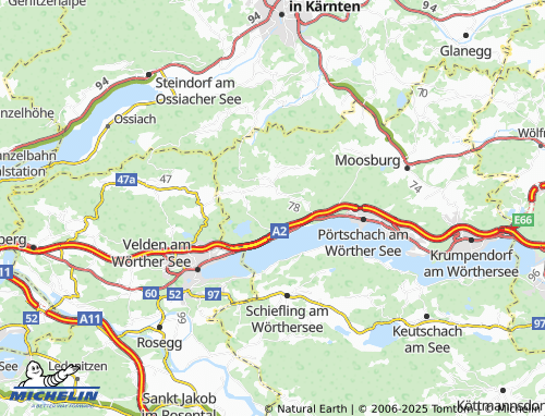Carte MICHELIN Pavor - ViaMichelin