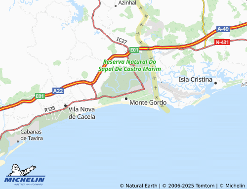 Carte MICHELIN Monte Fino - ViaMichelin