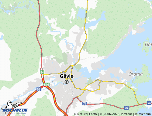 Mapa MICHELIN Strömsbro - ViaMichelin