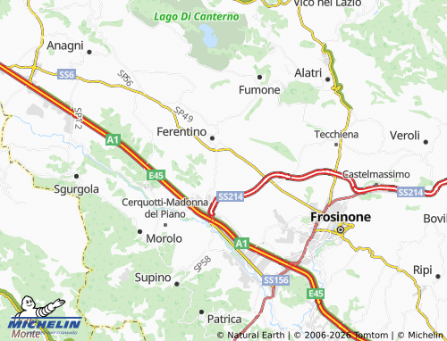 MICHELIN Pinelli map - ViaMichelin