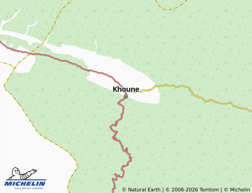 Mappa MICHELIN Khoune - ViaMichelin