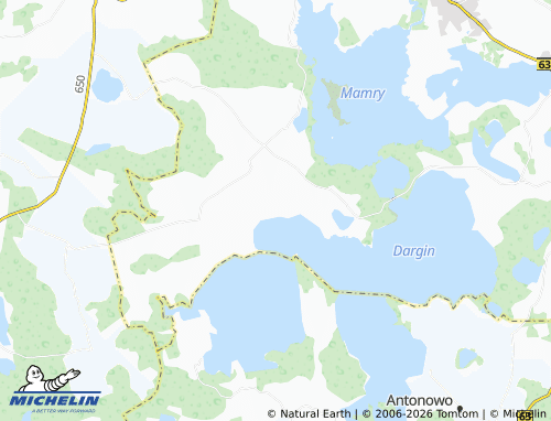 MICHELIN Łabapa map - ViaMichelin