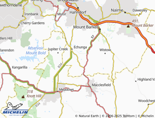 MICHELIN Flaxley map - ViaMichelin