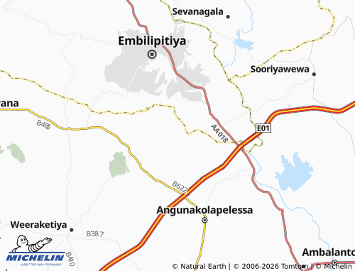 Carte MICHELIN Uswewa - ViaMichelin