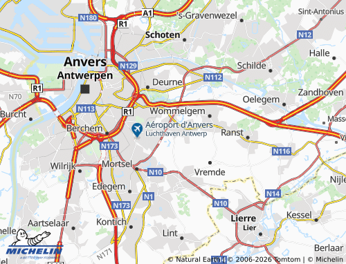 Mappa MICHELIN Borsbeek - ViaMichelin