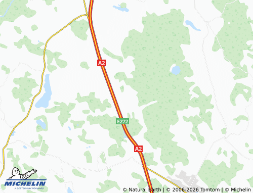 Mappa MICHELIN Krikštėnai - ViaMichelin