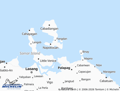 MICHELIN Tan-Awan map - ViaMichelin