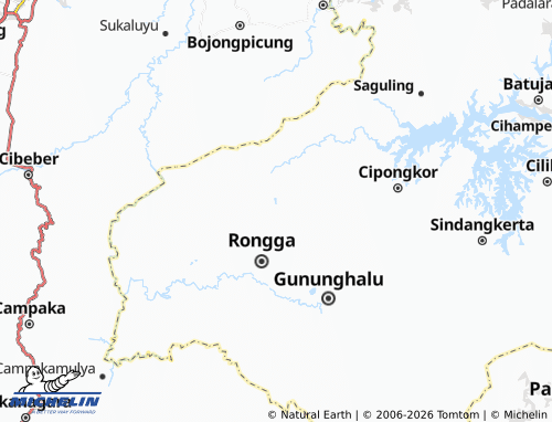 Mapa MICHELIN Cinengah - ViaMichelin