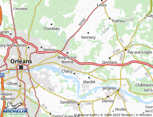 MICHELIN Les Sablons map - ViaMichelin