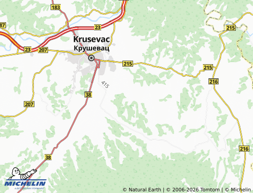 Mapa MICHELIN Kobilje - ViaMichelin