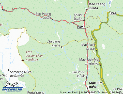 MICHELIN Saluang map - ViaMichelin