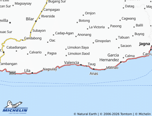 MICHELIN Adlawan map - ViaMichelin