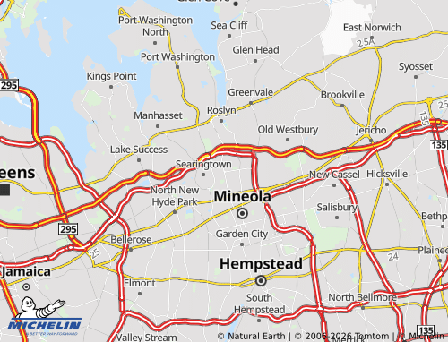 Mapa MICHELIN Albertson - ViaMichelin