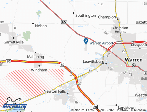 MICHELIN Braceville map - ViaMichelin