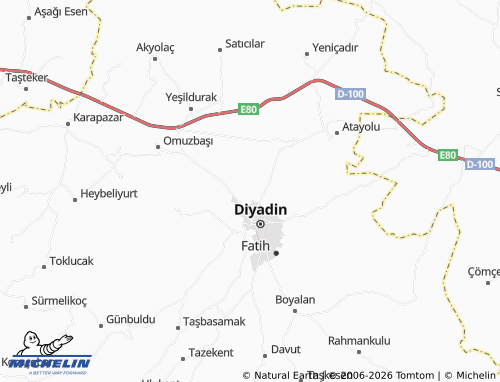 MICHELIN Göl map - ViaMichelin