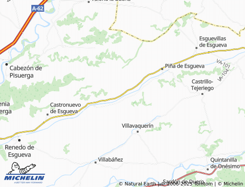 MICHELIN Villanueva de los Infantes map - ViaMichelin