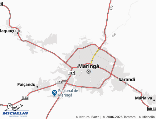 Mapa MICHELIN Zona 21 - ViaMichelin