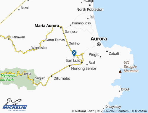 MICHELIN San Isidro map - ViaMichelin